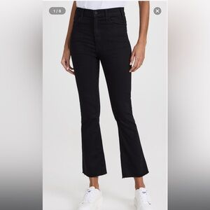 Mother The Hustler Ankle Fray size 27 black